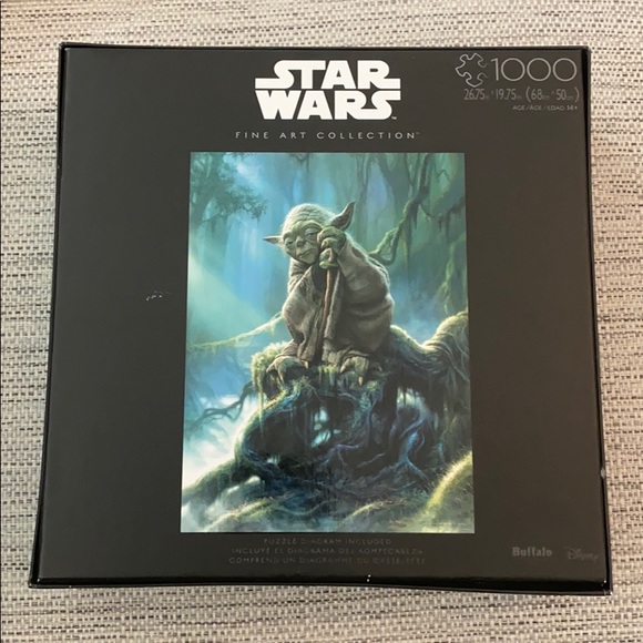 Rare Disney Star Wars Fine Art 1000 Puzzle - Picture 2 of 2